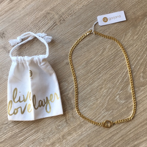 Gorjana NWT Wilder Necklace - Gold - Picture 11 of 13